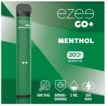 [7557] Ezee Go+ Green engangs e-cigaret