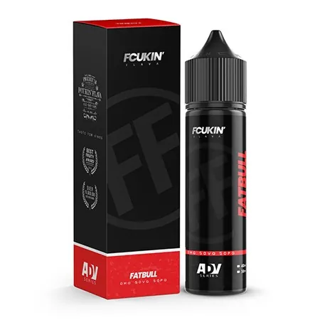 Fcukin' Flava- Black - Fat bull - 60 ml