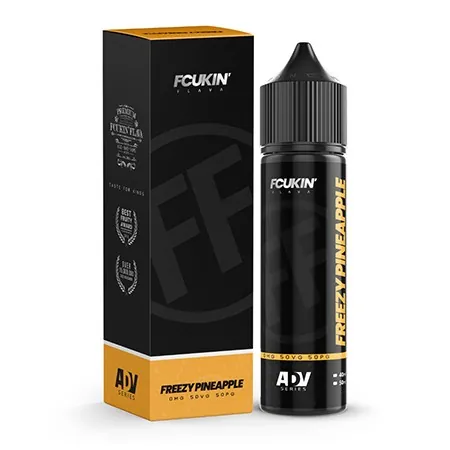 Fcukin' Flava- Black-FreezyPineapple - 60 ml