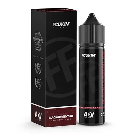 [1766] Fcukin' Flava-Black-Blackcurrant Ice - 60 ml