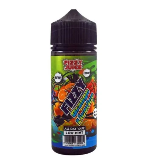 [9274] Fizzy Orange Licorice 0mg - 120 ml