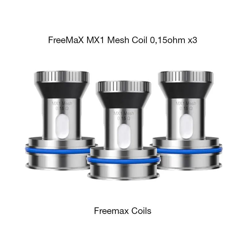 [6084] FreeMaX MX1 Mesh Coil 0,15ohm x3
