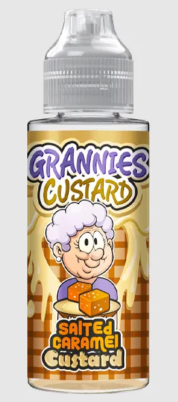 GRANNIES CUSTARD SALTED CARAMEL E-LIQUID 120 ml