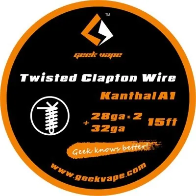 Geekvape Twisted Clapton Kanthal A1 Wire - 15ft.