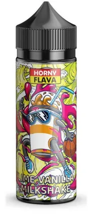 Horny Flava - Lime Vanilla Milkshake 100 ml