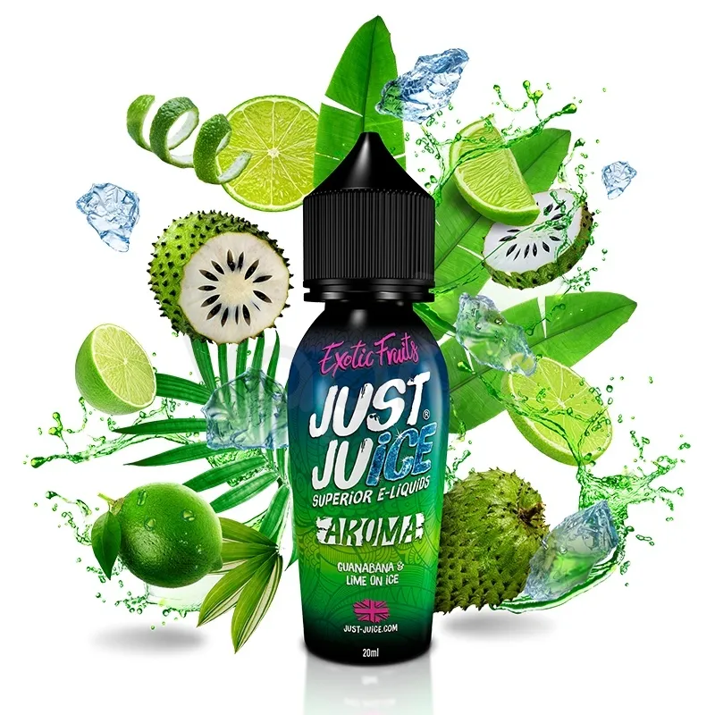 [9249] Just Juice - Exotic - Guanabana & Lime ICE- 50 ml