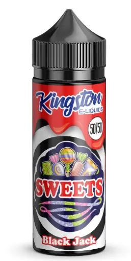 Kingston Shortfill Sweets Blackjack 100 ml