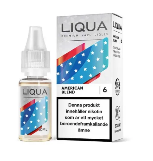 Liqua American Blend - Sweden - 10 ml