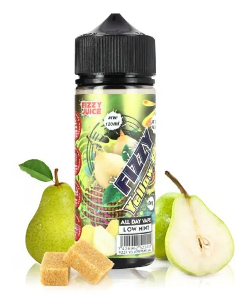 [9252] Mohawk and Co. Fizzy Juice Yellow Pear - 120 ml