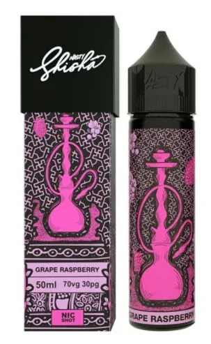 Nasty Juice, Shisha Grape Raspberry Shortfill - 50