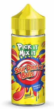 Pick it Mix it Sour Cherry Balls 100 ml