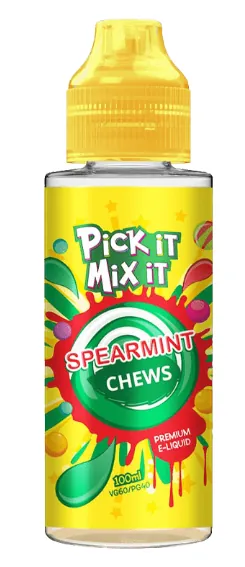 Pick it Mix it Spearmint Chews 100 ml