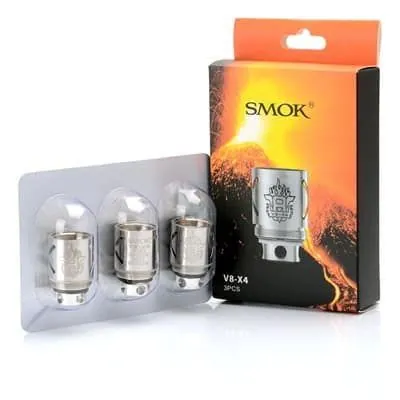 [7272] SMOK V8 X4 Quadruple Coil (3 pcs)