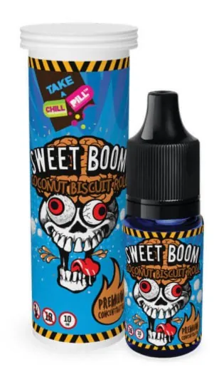 Sweet Boom - Coconut Biscuit Roll 10 ml