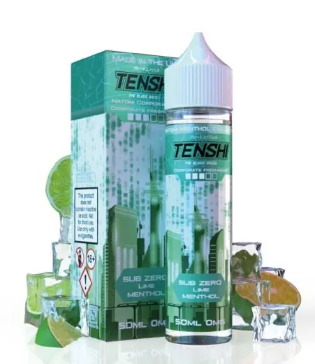 Tenshi Sub Zero - Lime Menthol - 50 ml