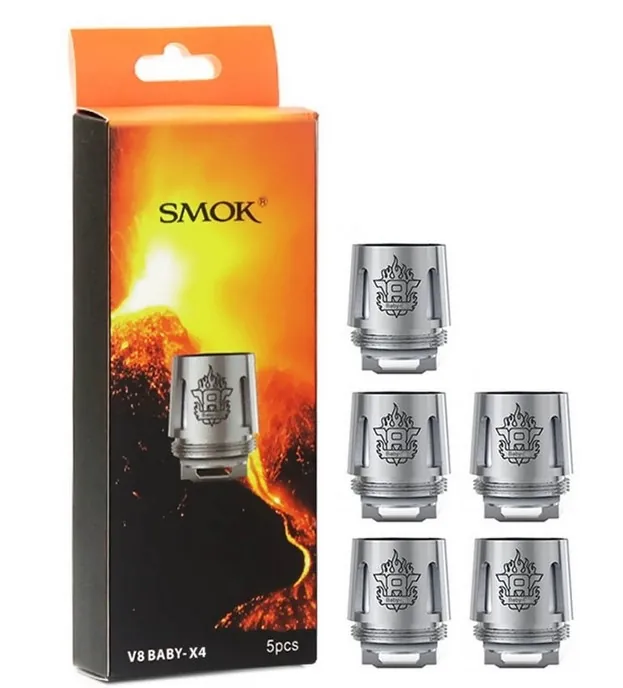 V8 Baby-X4 Quadruple Coil (5 pcs)