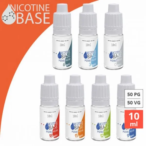 VG50/PG50 Base 06mg. - 10ml.
