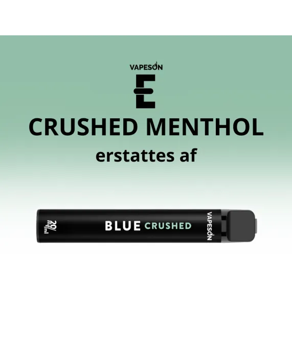 Vapeson E/Esug - Blue Crushed - Engangs e cig