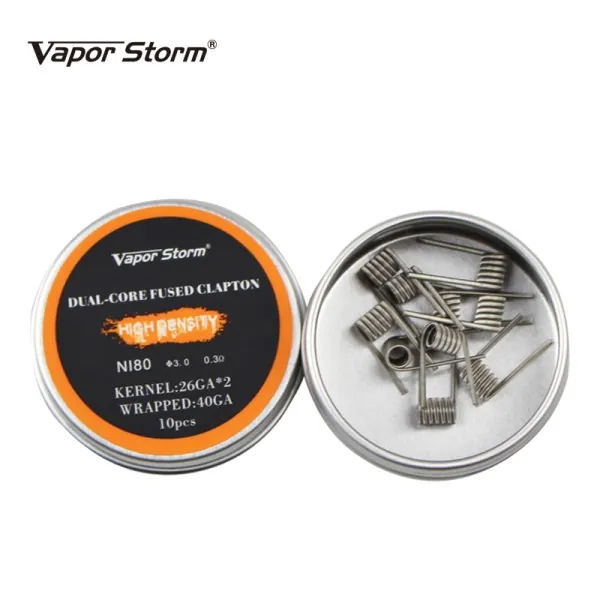 [778] Vapor Storm Clapton Coils Dual Core - 10 pcs