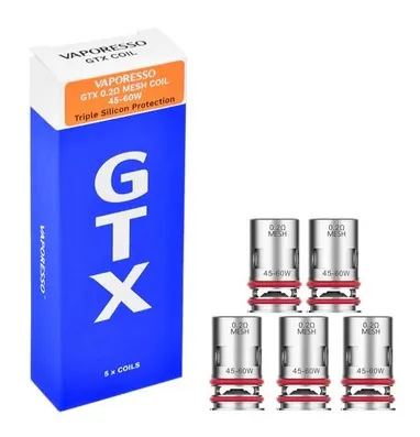 Vaporesso GTX Coils 0.2ohm 45-60W mesh (5 pcs.)