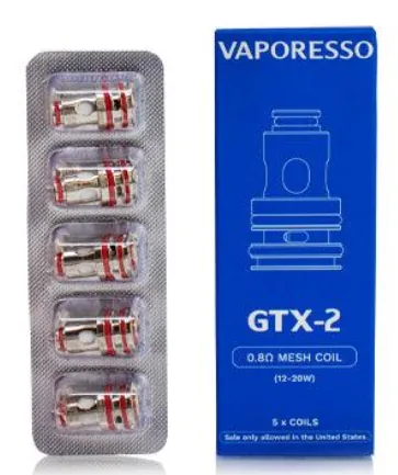 [9818] Vaporesso GTX2 Coils 0.8ohm mesh (5 pcs.)