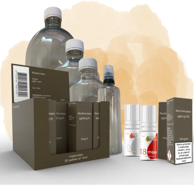 Basekit mix your own e-liqued (0mg, 50VG/50PG, 100 ml)