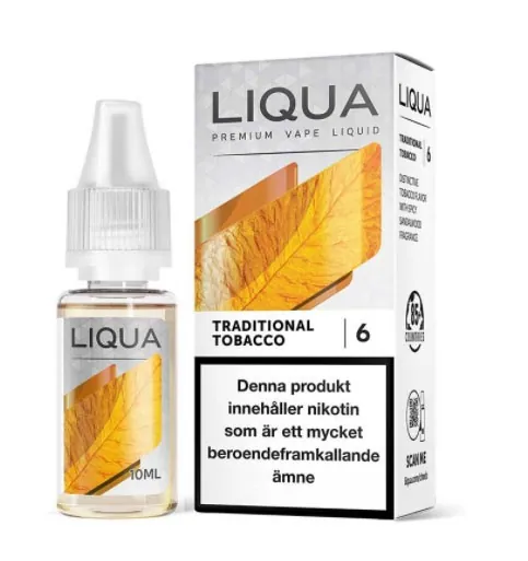 Liqua Traditional Tobacco - Sweden - 10 ml