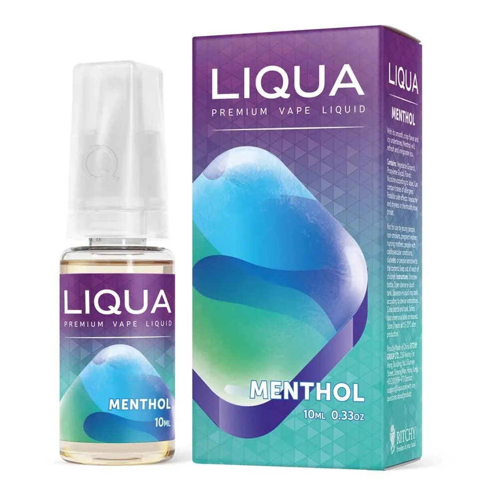 Liqua Menthol -10 ml (12mg)