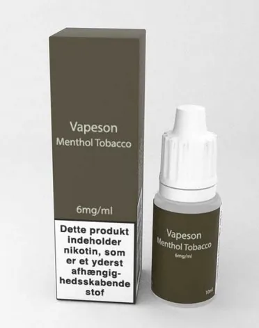 Vapeson - Menthol Tobacco - 10 ml (6mg)